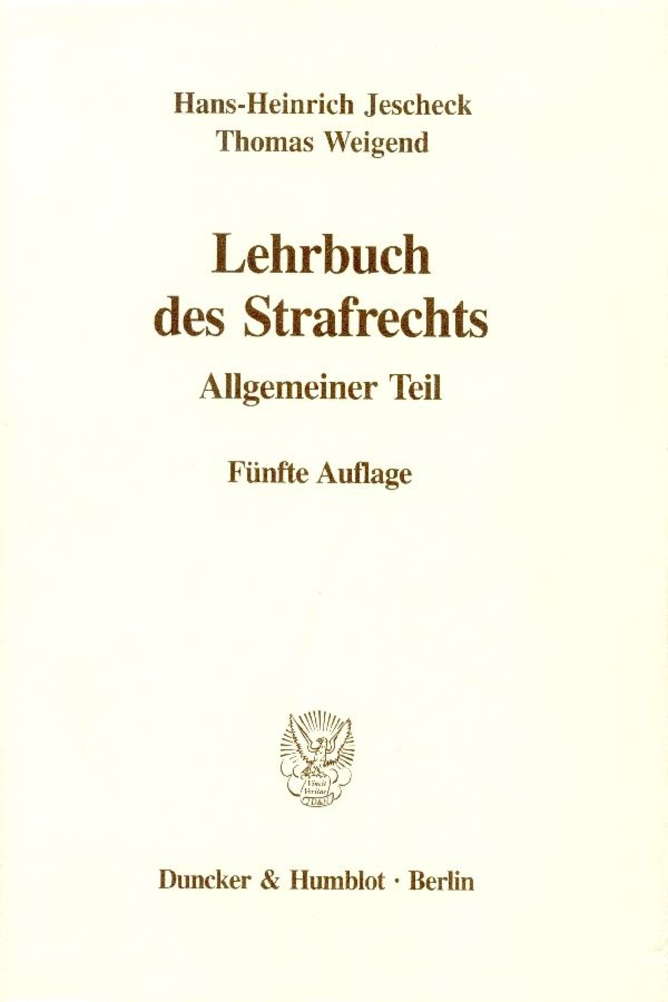 Lehrbuch Des Strafrechts Online Kaufen