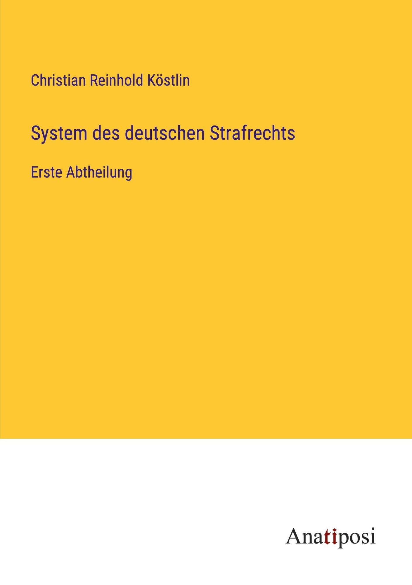 System Des Deutschen Strafrechts Online Kaufen Thalia