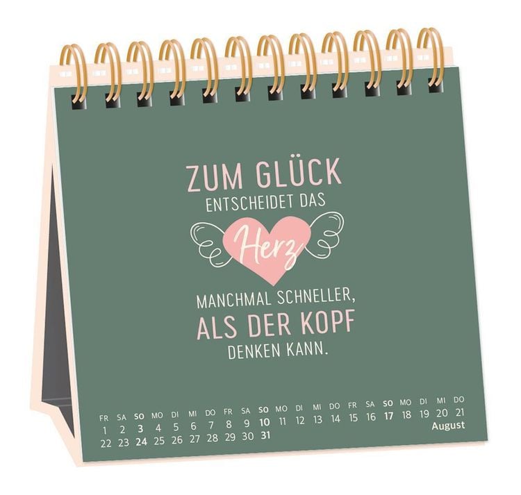 Tischkalender Nimm Dir Zeit Grafik Werkstatt Thalia