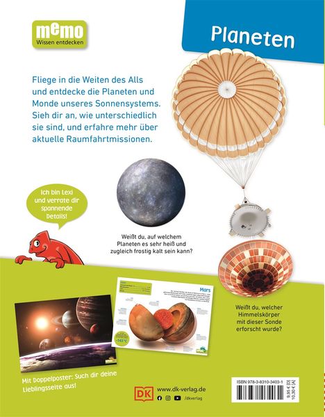 Memo Wissen Entdecken Planeten Buch Thalia