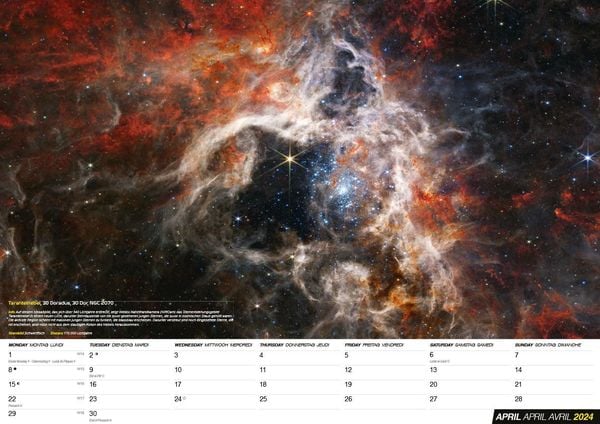 Nasa Astronomie Faszination Weltall Weltraum Kalender