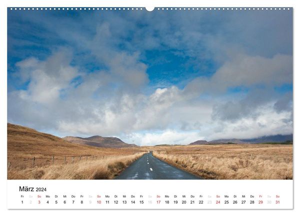 Irland Wild Atlantic Views Wandkalender 2024 DIN A2 Quer CALVENDO