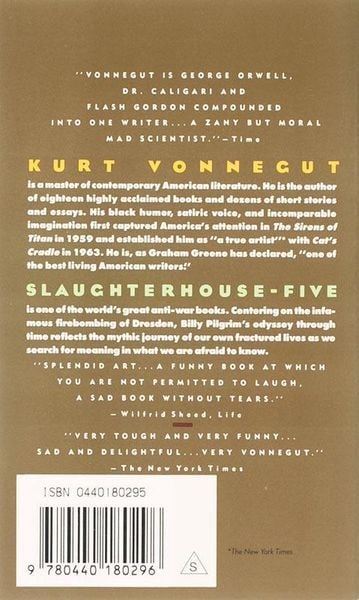 Slaughterhouse Five Von Kurt Vonnegut Taschenbuch 978 0 440