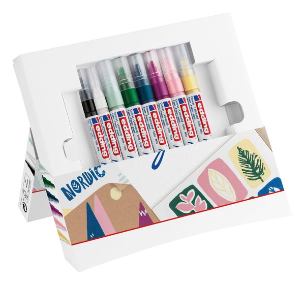 Edding Acrylmarker Acrylic Nordic Er Starter Set Acryl