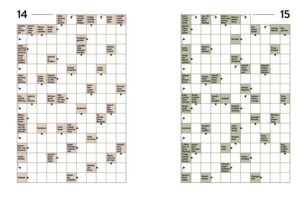 Gro Druck Kreuzwortr Tsel Von Pen Nature Buch