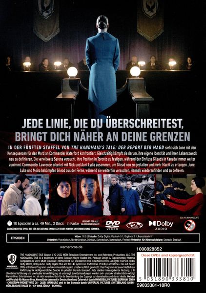 The Handmaid S Tale Der Report Der Magd Season Dvds Dvd Thalia