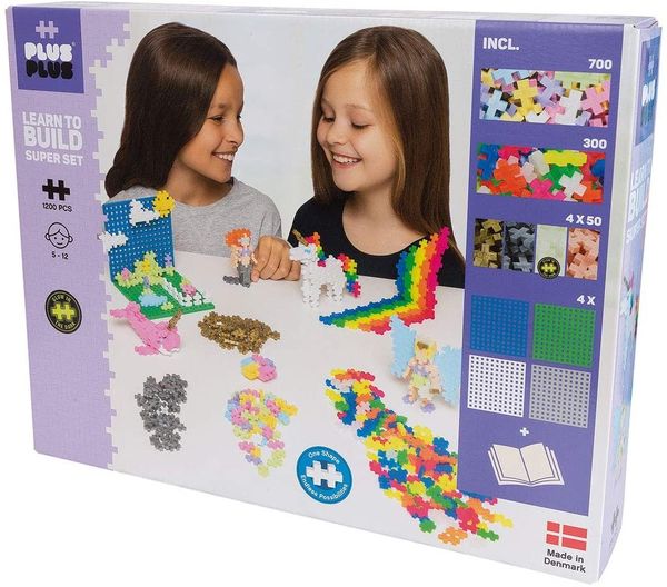 Plus Plus 1200 Kreativ Bausteine Pastell Super Set Kaufen Spielwaren