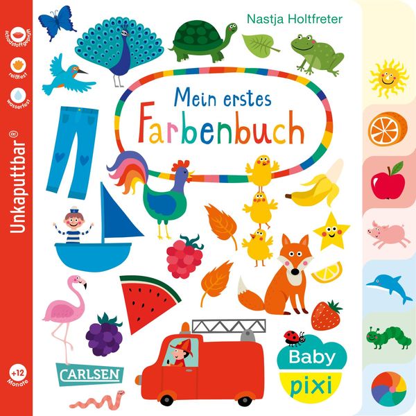 Baby Pixi Unkaputtbar Mein Erstes Farbenbuch Online Kaufen