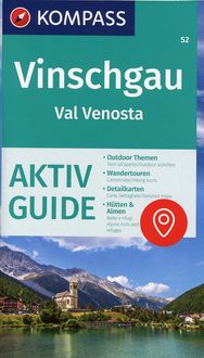 Kompass Wanderkarte Vinschgau Val Venosta Von