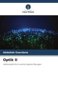 Optik Ii Von Abdallah Ouerdane Buch