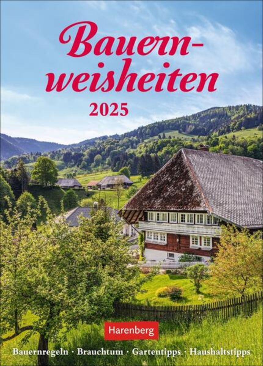 Bauernweisheiten Wochenkalender Bauernregeln Brauchtum