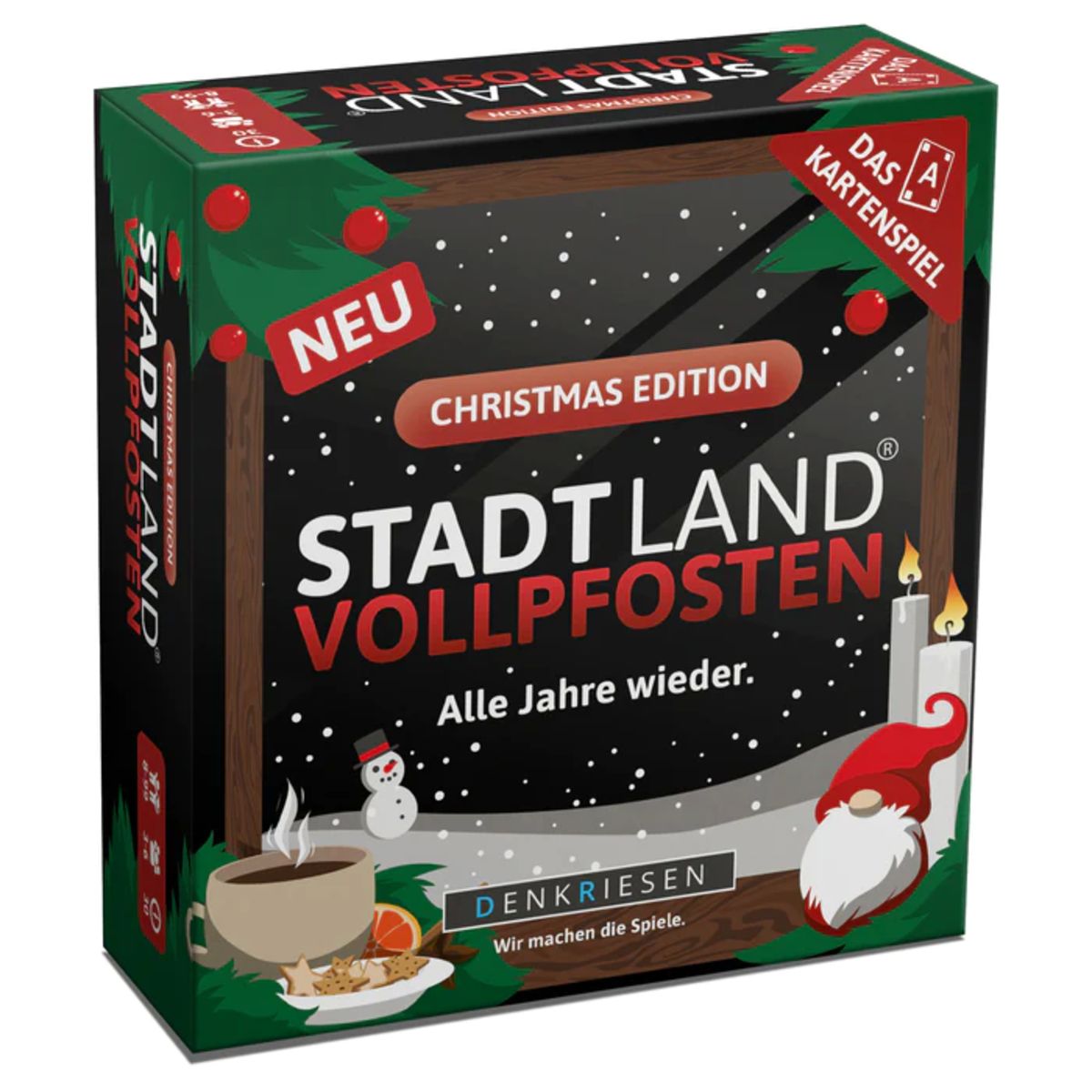 Stadt Land Vollpfosten Das Kartenspiel Christmas Edition Alle