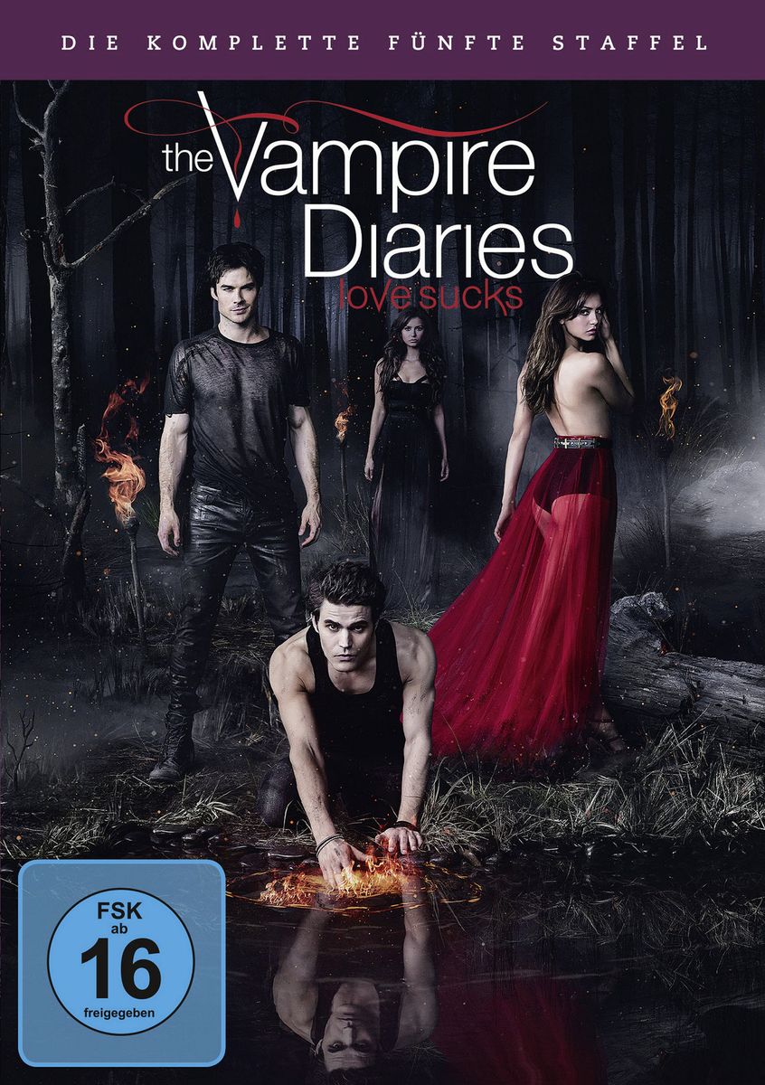 The Vampire Diaries Staffel 5 5 DVDs Von Marcos Siega DVD Thalia