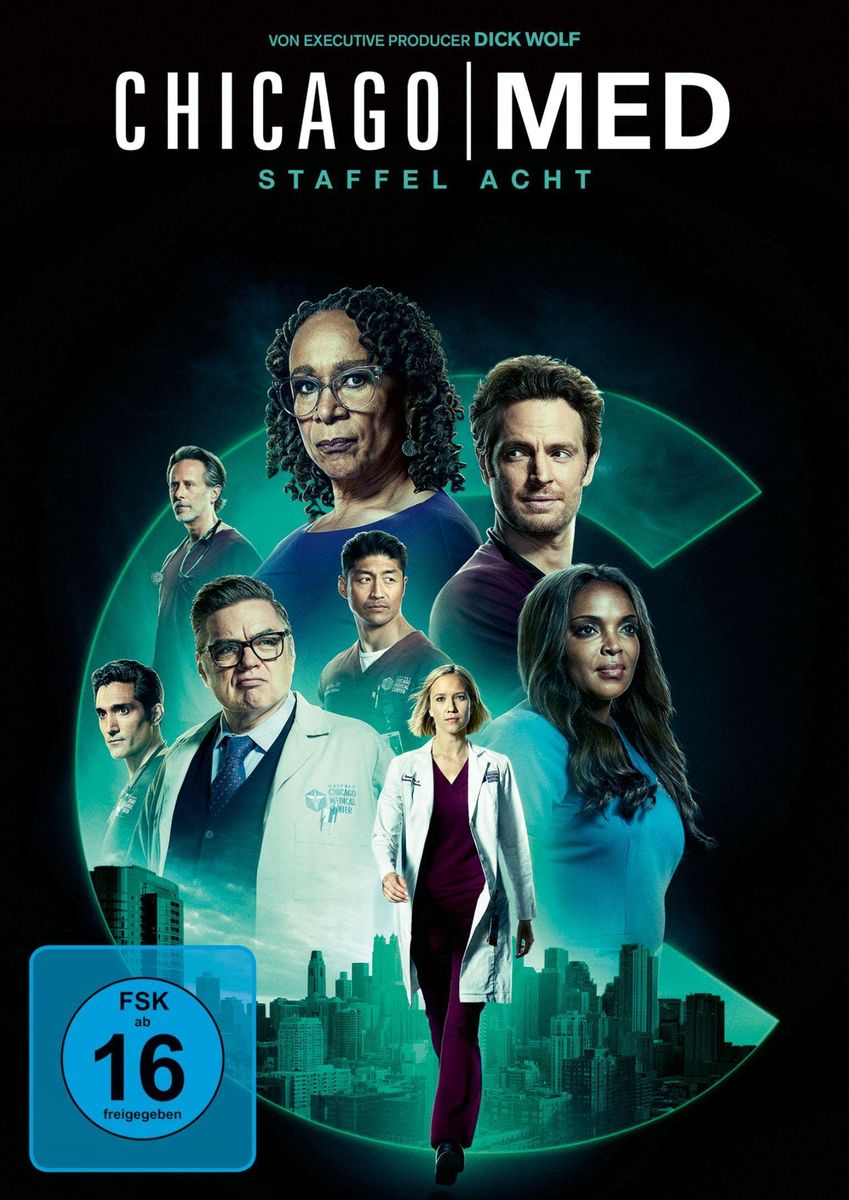 Chicago Med Staffel 8 5 DVDs Von Milena Govich DVD