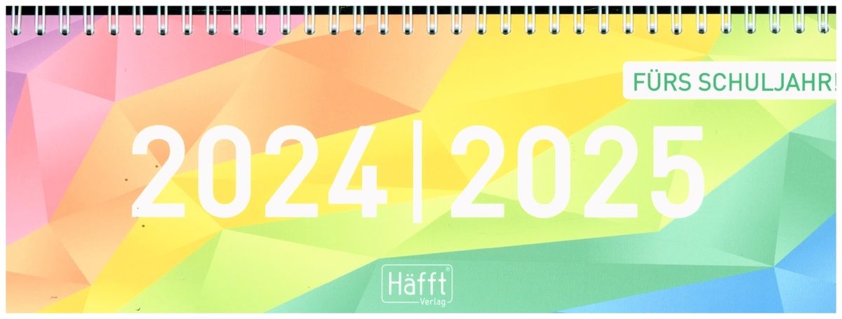 Tischkalender Schuljahr Rainbow Tischkalender Thalia