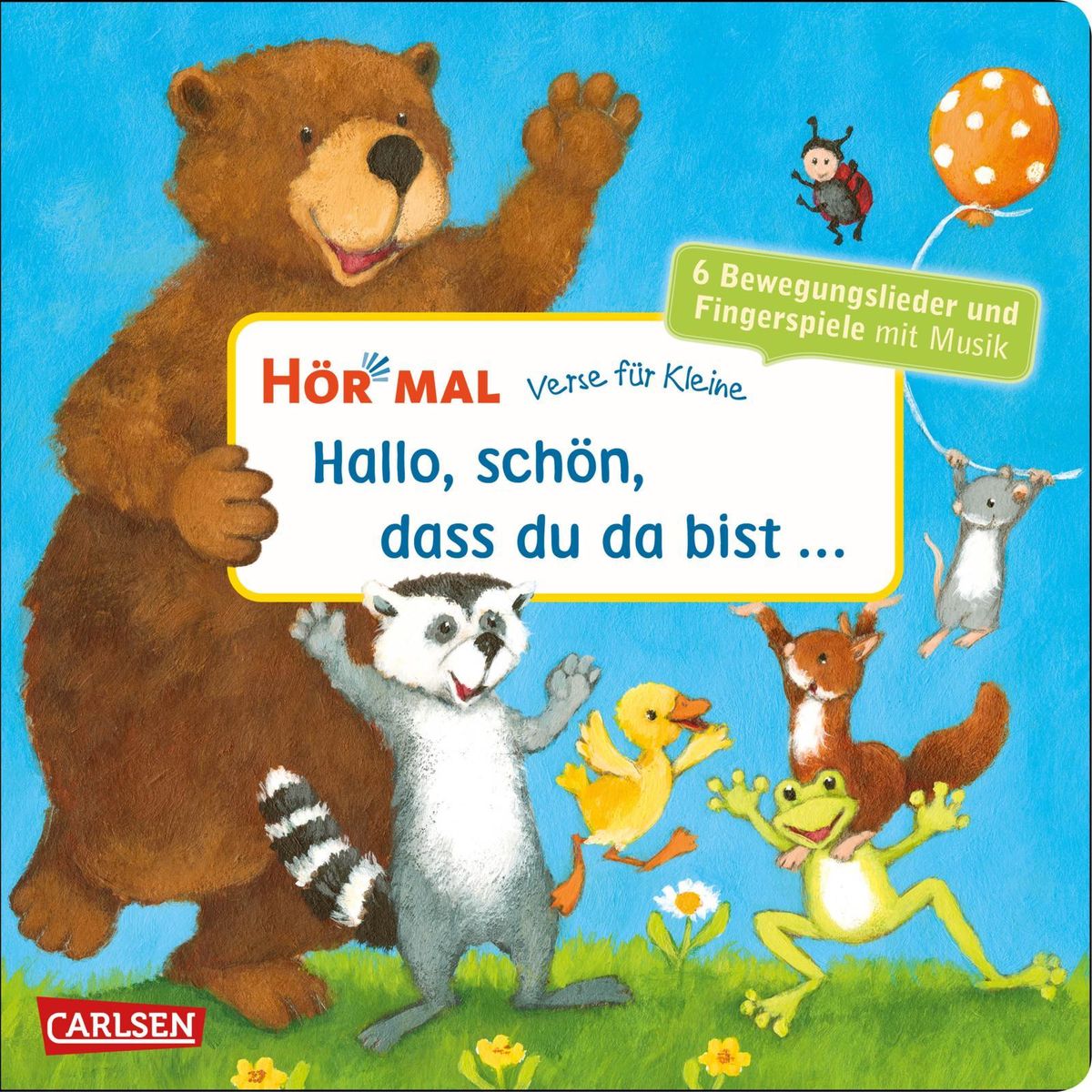 H R Mal Soundbuch Verse F R Kleine Hallo Sch N Dass Du Da Bist