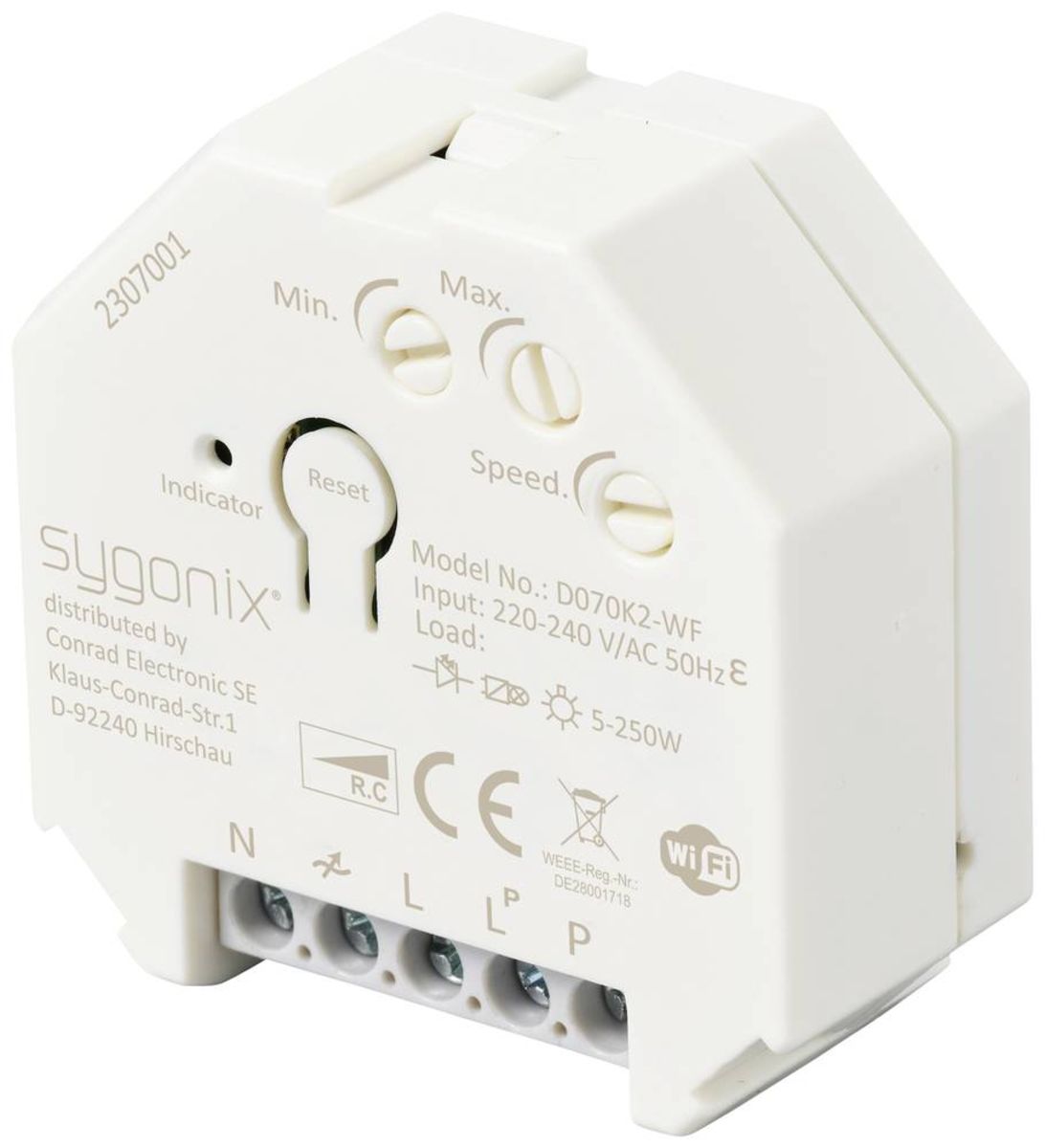 Sygonix Sy Unterputz Dimmer Geeignet F R Leuchtmittel Led