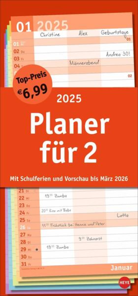 Basic Planer für zwei 2025 Athesia