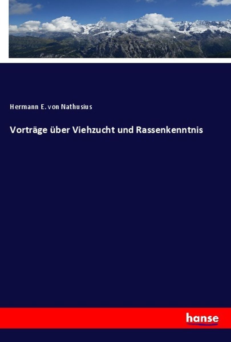 Vorträge über Viehzucht und Rassenkenntnis online kaufen