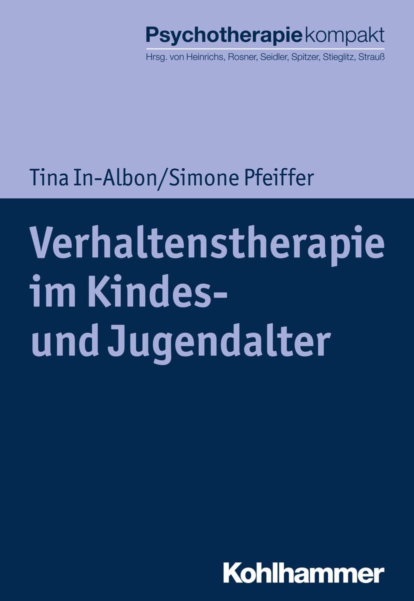 Verhaltenstherapie Im Kindes Und Jugendalter Von Tina In Albon