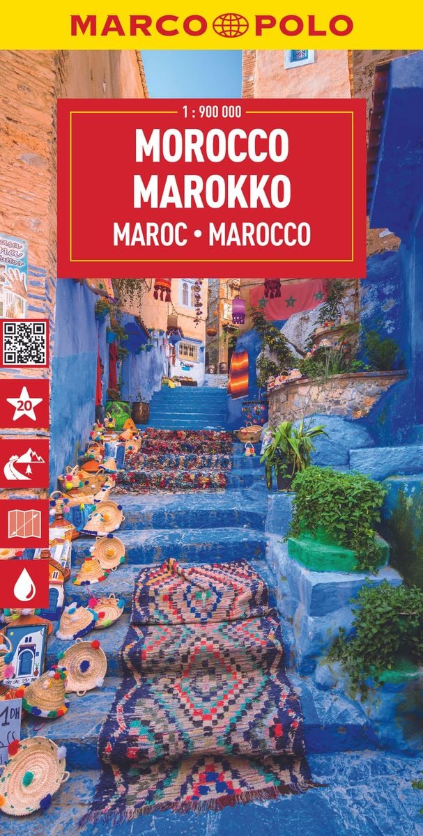 MARCO POLO Reisekarte Marokko 1 900 000 Online Kaufen Thalia