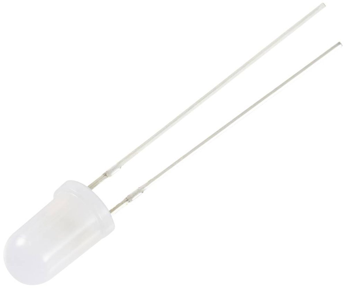 TRU COMPONENTS LED Bedrahtet Gelb Rund 5mm 2180 Mcd 15 20mA 2 1V