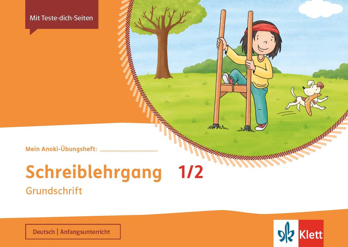 Mein Anoki Übungshef Schreiblehrgang Grundschrift 1 2 Übungsheft