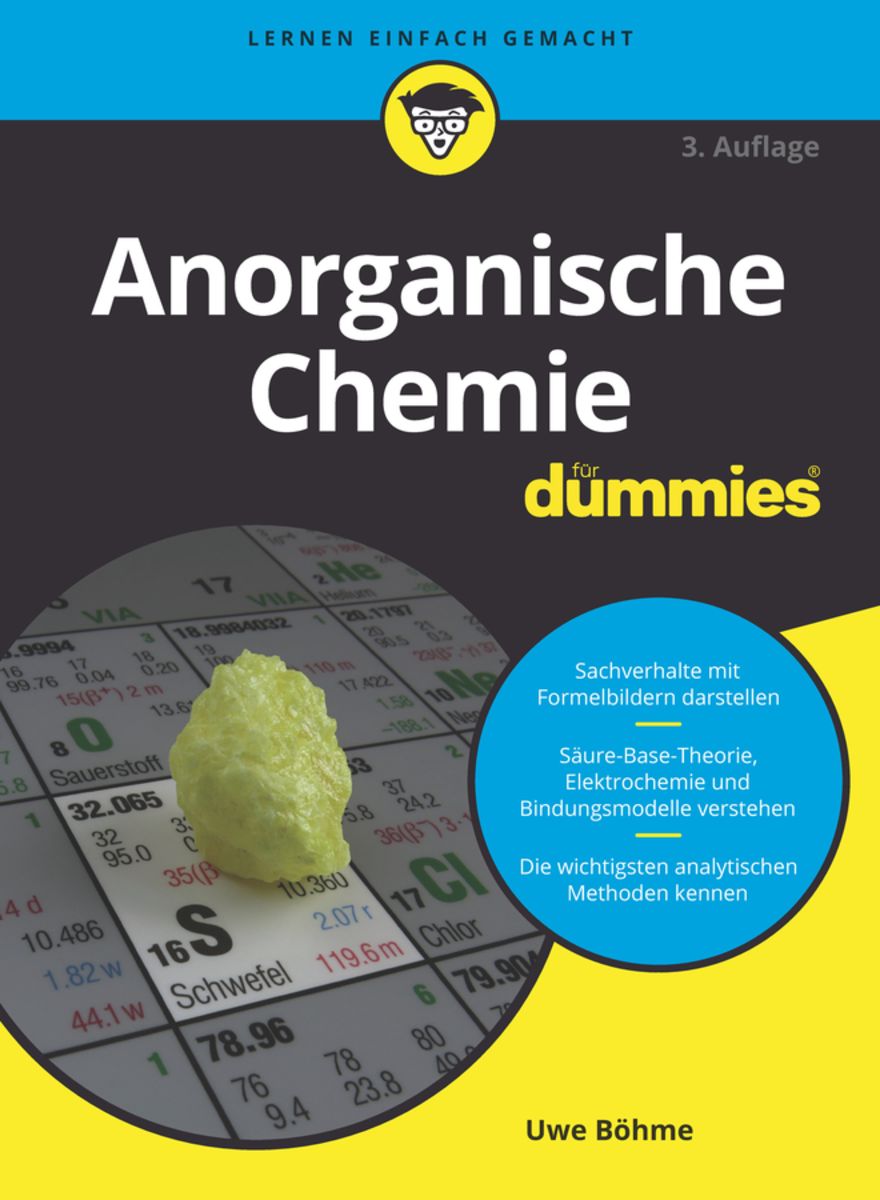 Anorganische Chemie F R Dummies Von Uwe B Hme Buch Thalia