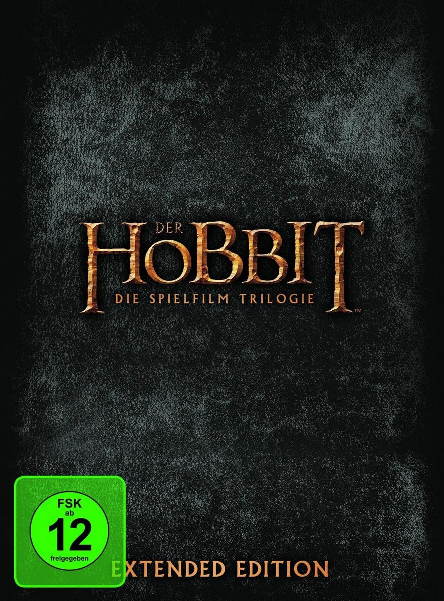 Der Hobbit Trilogie Extended Edition 15 DVDs Von Peter Jackson