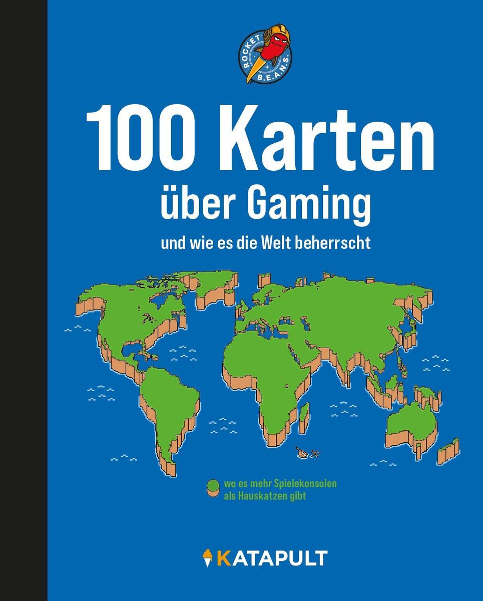 100 Karten über Gaming von Katapult Buch 978 3 948923 76 1