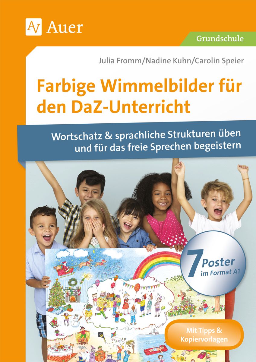 Farbige Wimmelbilder F R Den Daz Unterricht Klasse Schulbuch