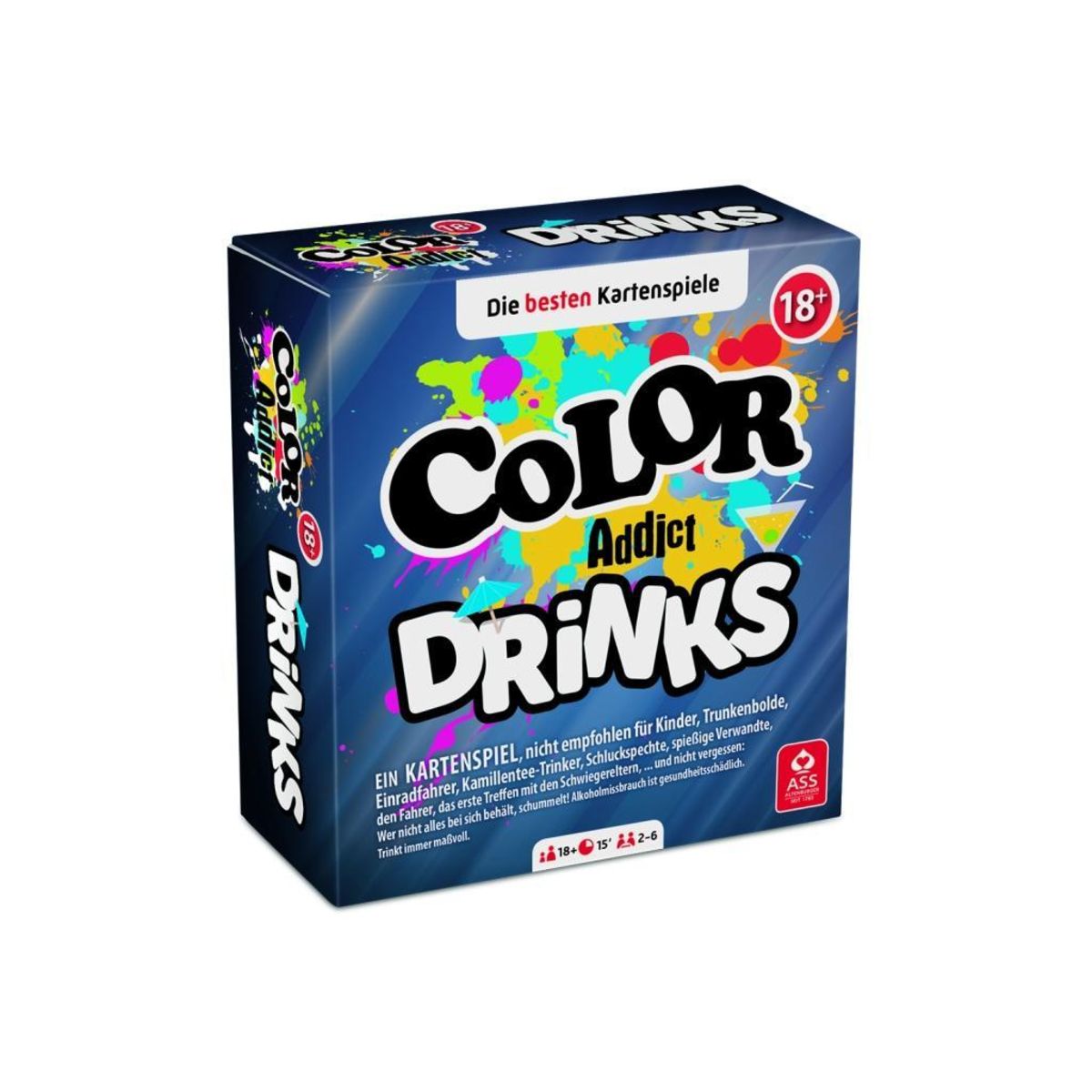 Ass Color Addict Drinks Partyspiel Kaufen Spielwaren