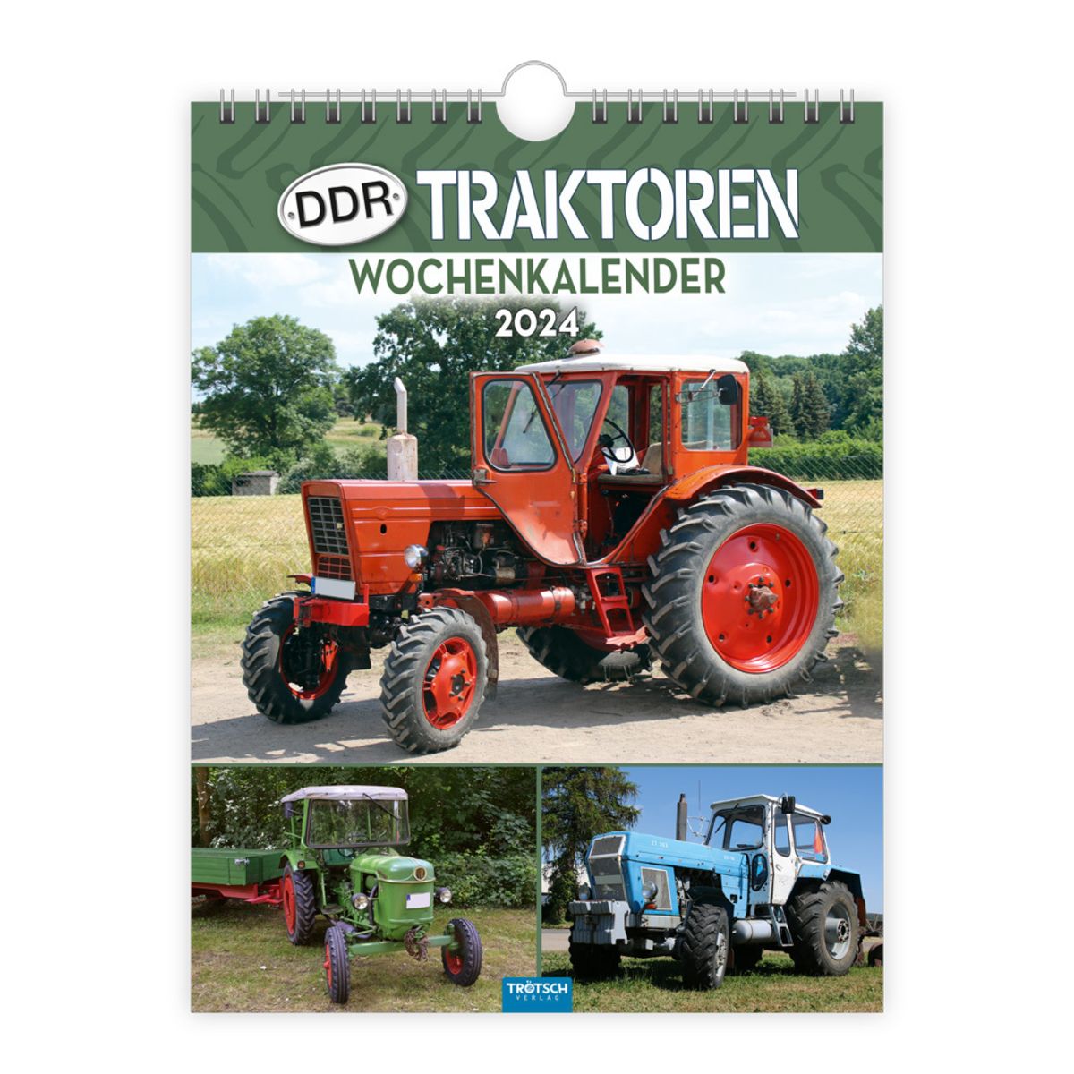 Tr Tsch Wochenkalender Zum H Ngen Ddr Traktoren Wandkalender