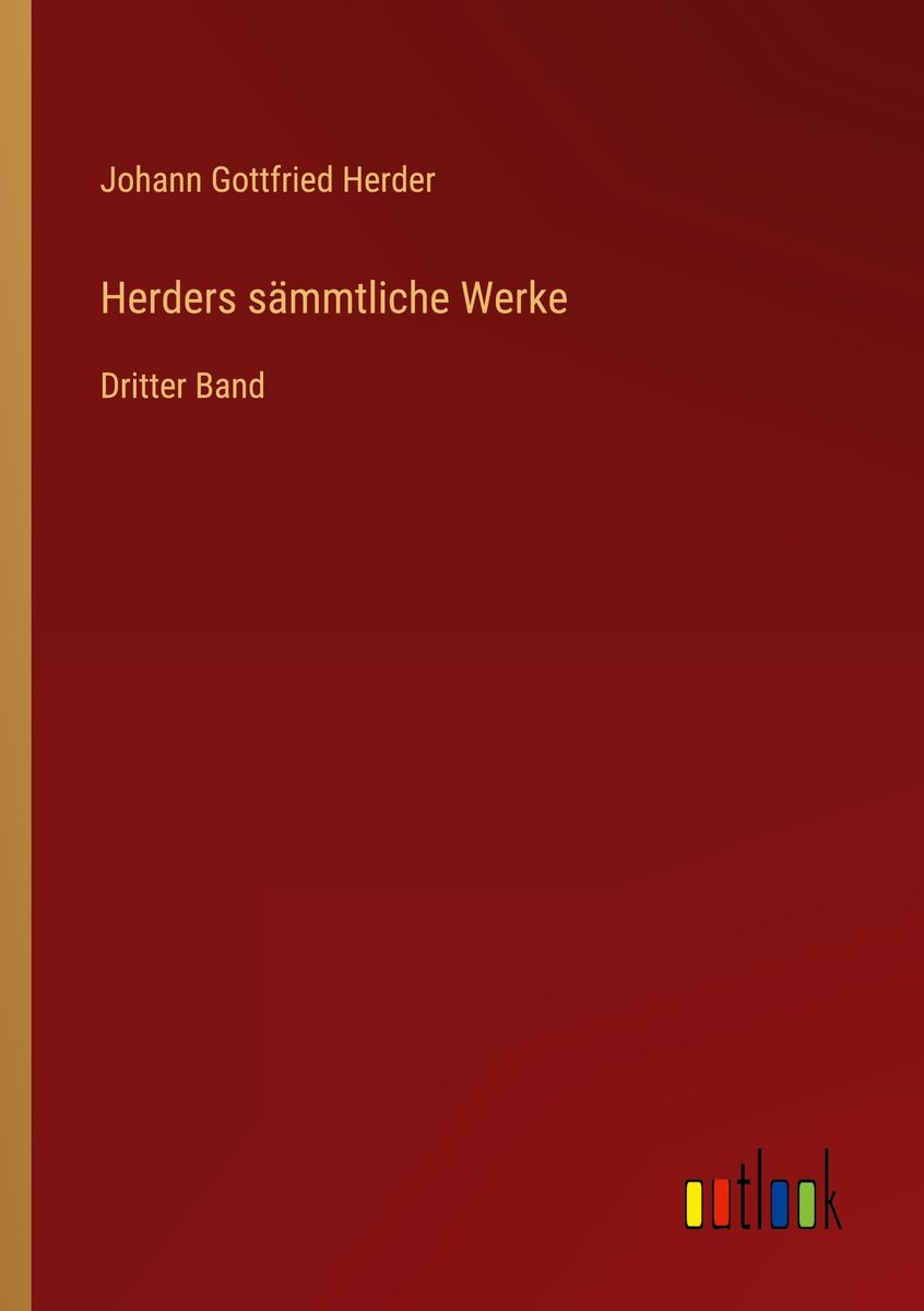 Herders S Mmtliche Werke Von Johann Gottfried Herder Buch