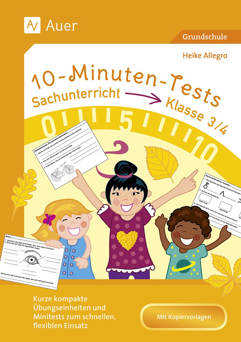 10 Minuten Tests Sachunterricht Klasse 3 4 4 Klasse Schulbuch