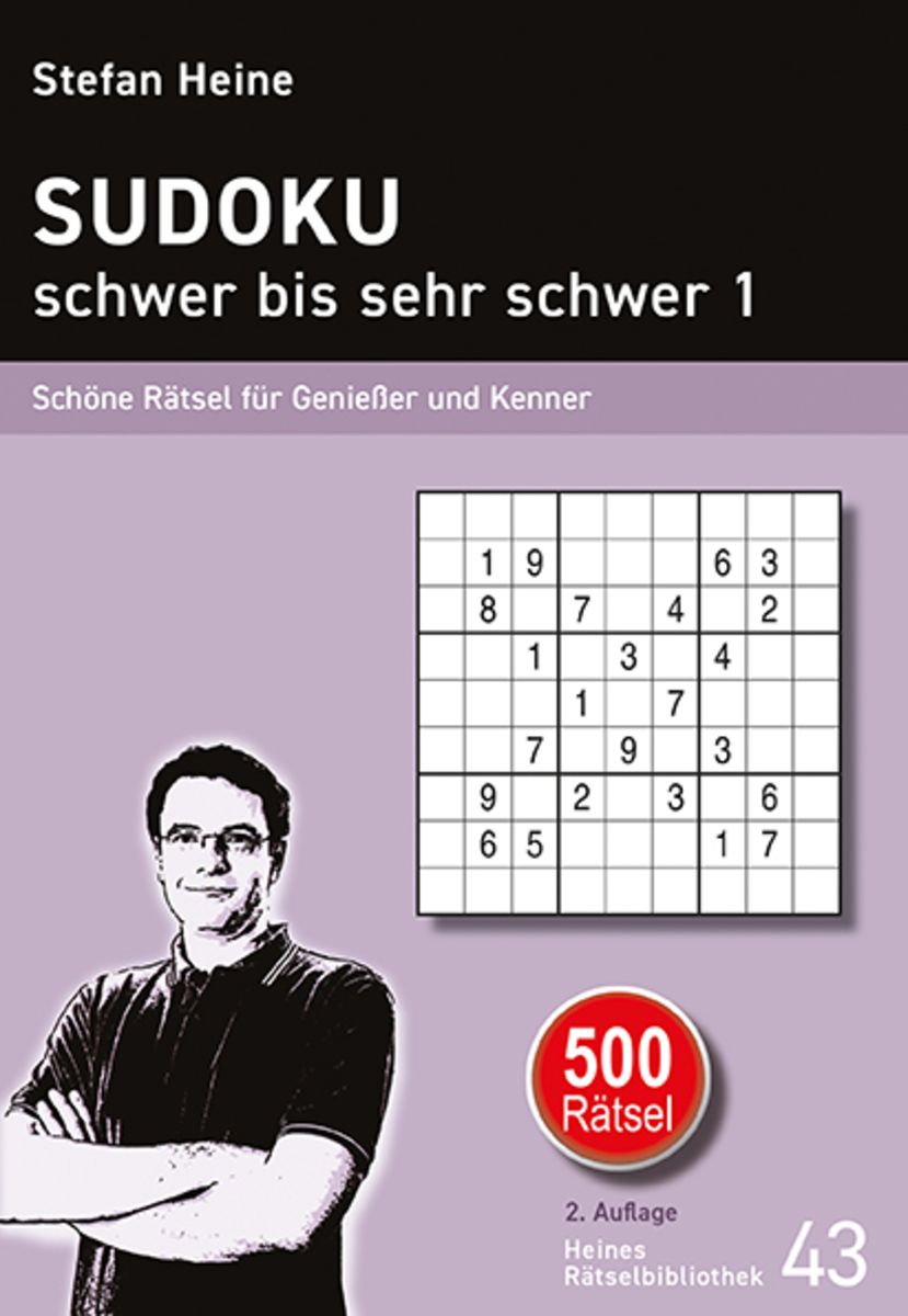 SUDOKU Schwer Bis Sehr Schwer 1 Von Stefan Heine Buch 978 3