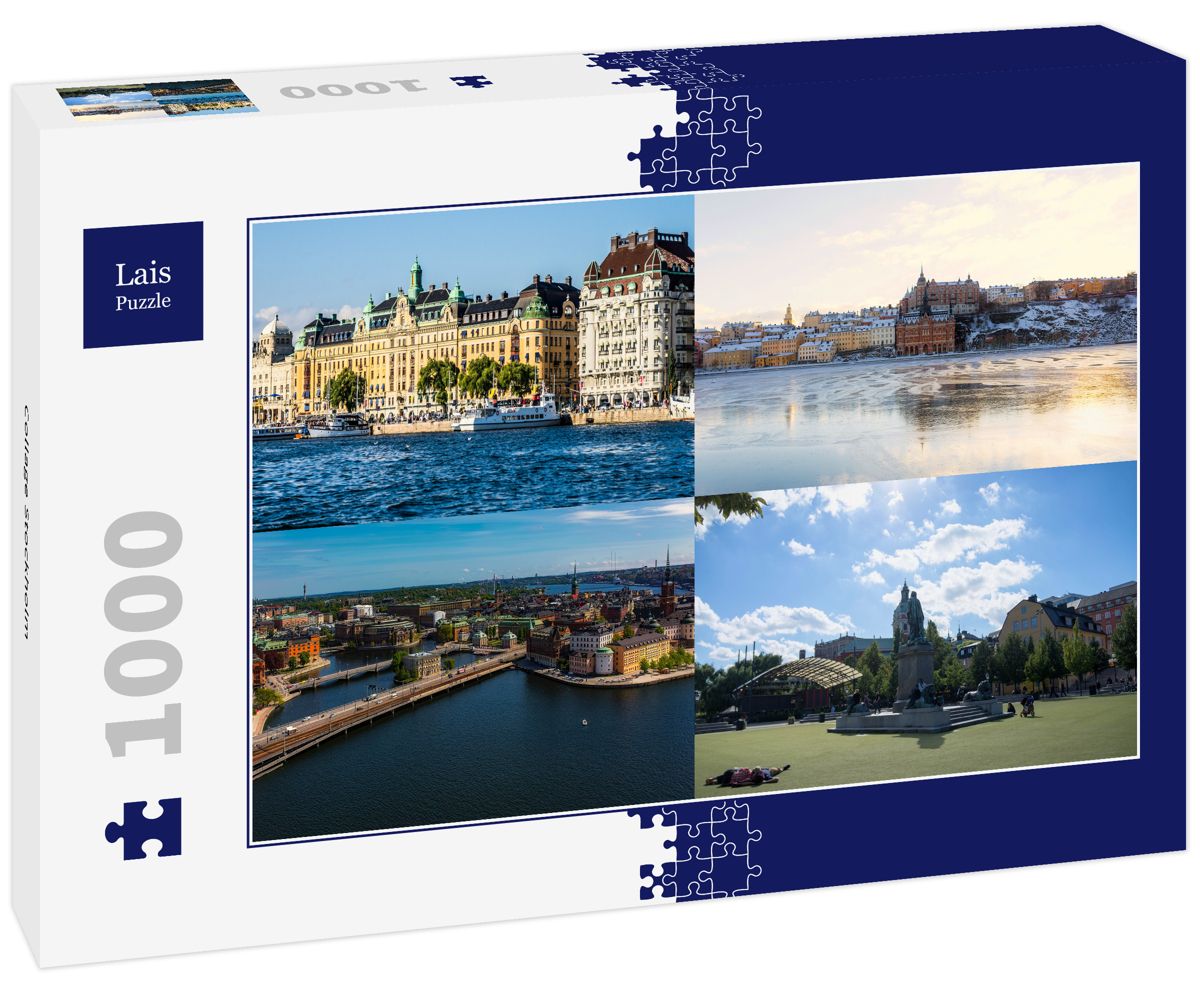 Lais Puzzle Collage Stockholm 1000 Teile Kaufen Spielwaren