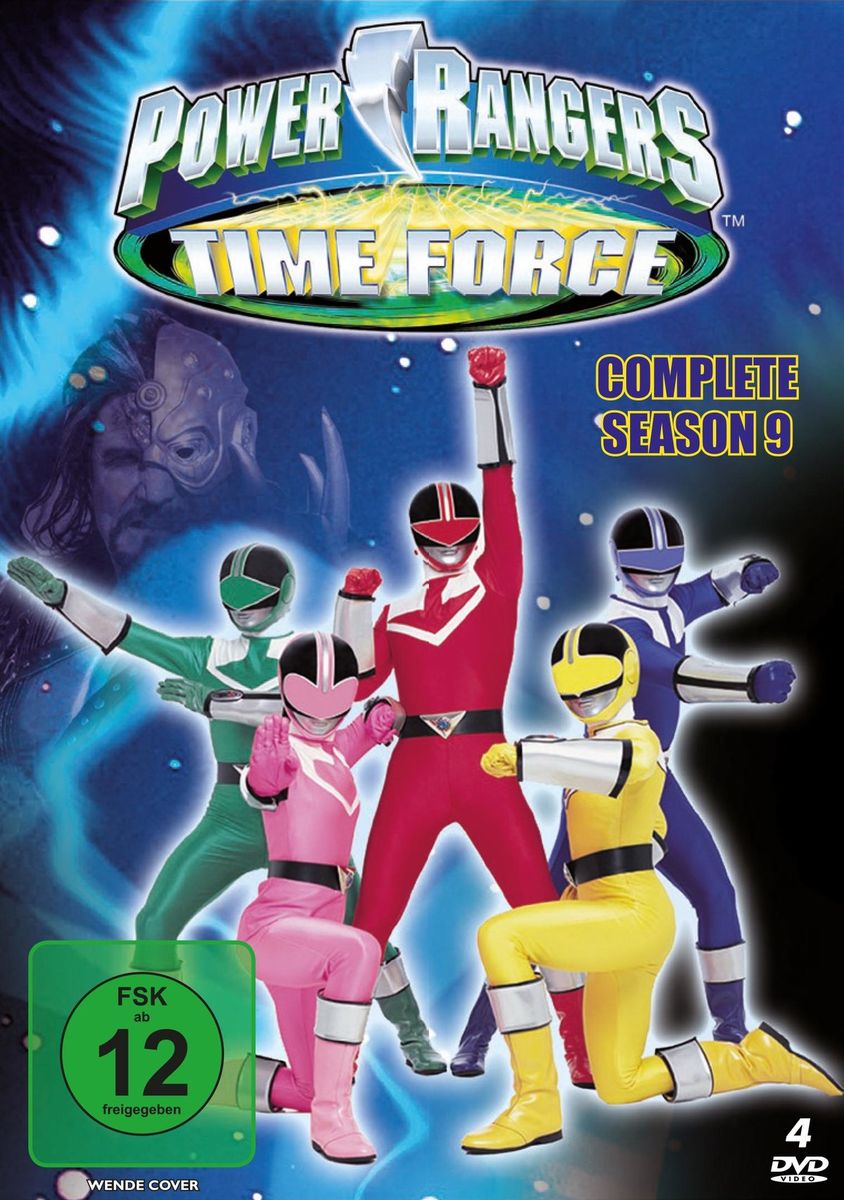 Power Rangers Time Force Staffel Dvds Von Koichi Sakamoto Kaizo Hayashi Worth Keeter