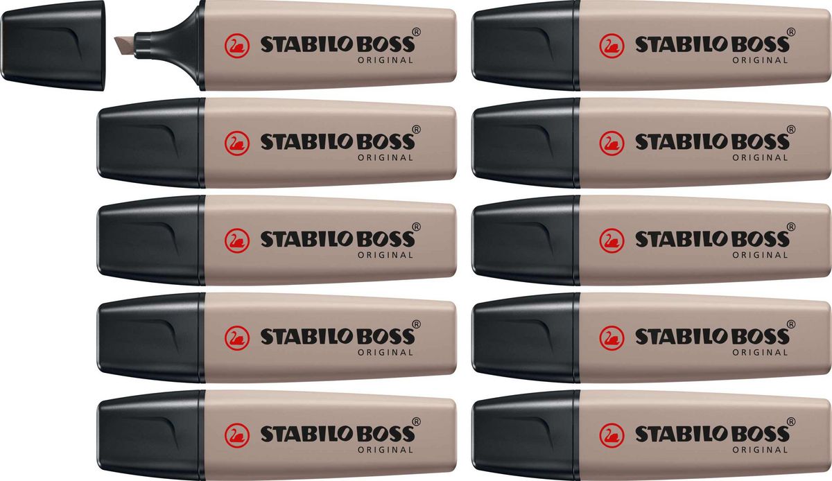 STABILO BOSS Textmarker Original Nature Colors Warmgrau