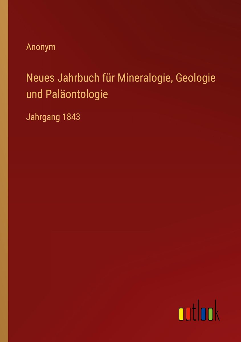 Neues Jahrbuch F R Mineralogie Geologie Und Pal Ontologie Online Kaufen