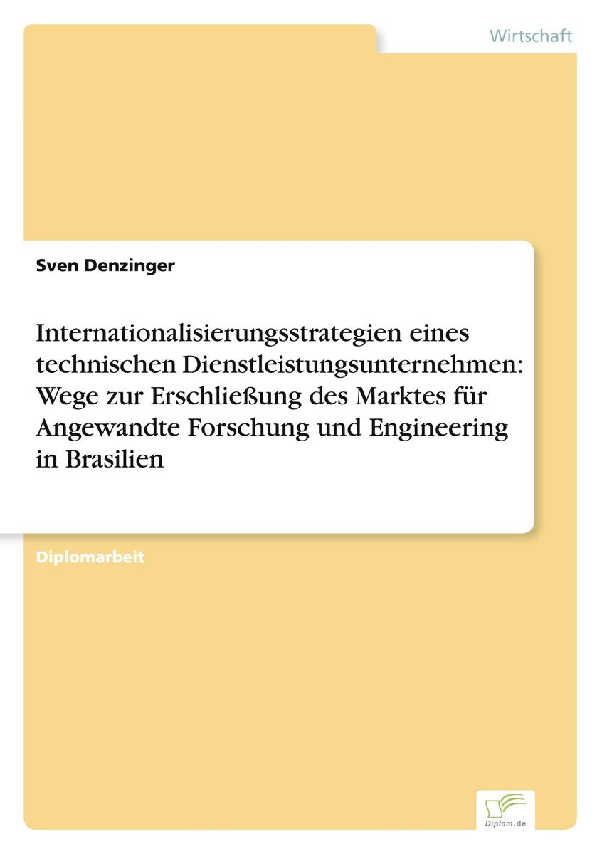 Internationalisierungsstrategien Eines Technischen