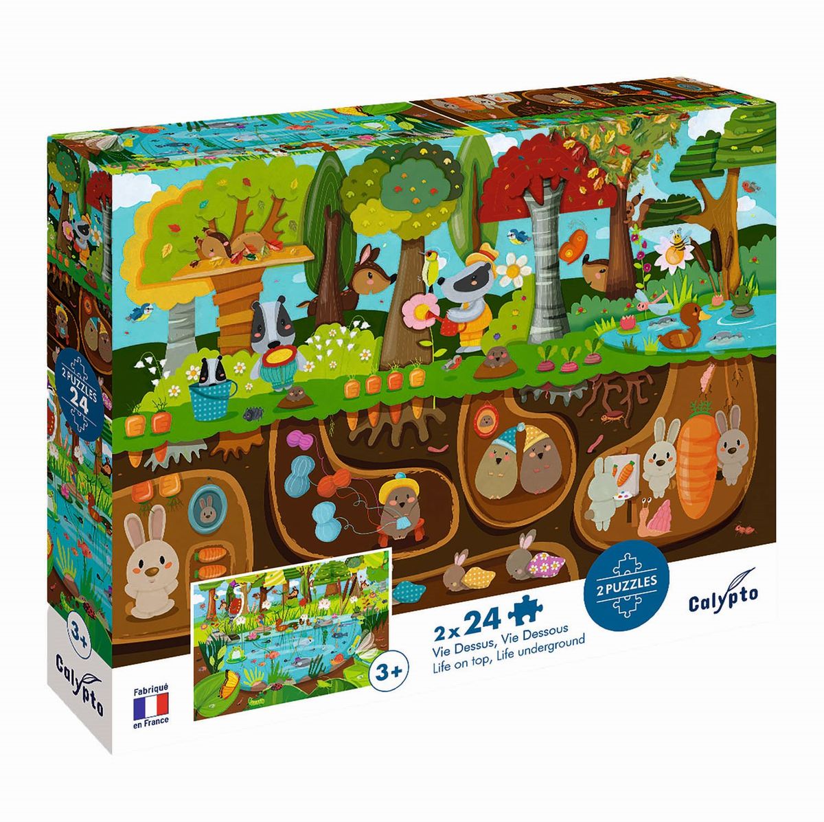 Sentosphere Calypto Puzzle Waldtiere X Teile Kaufen