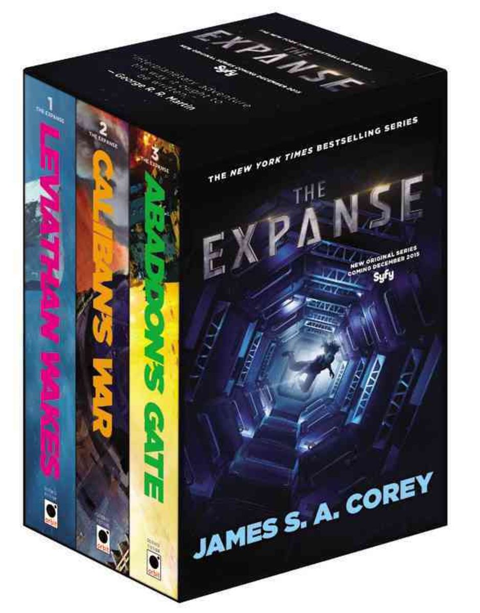 The Expanse Boxed Set Leviathan Wakes Caliban S War And Abaddon S