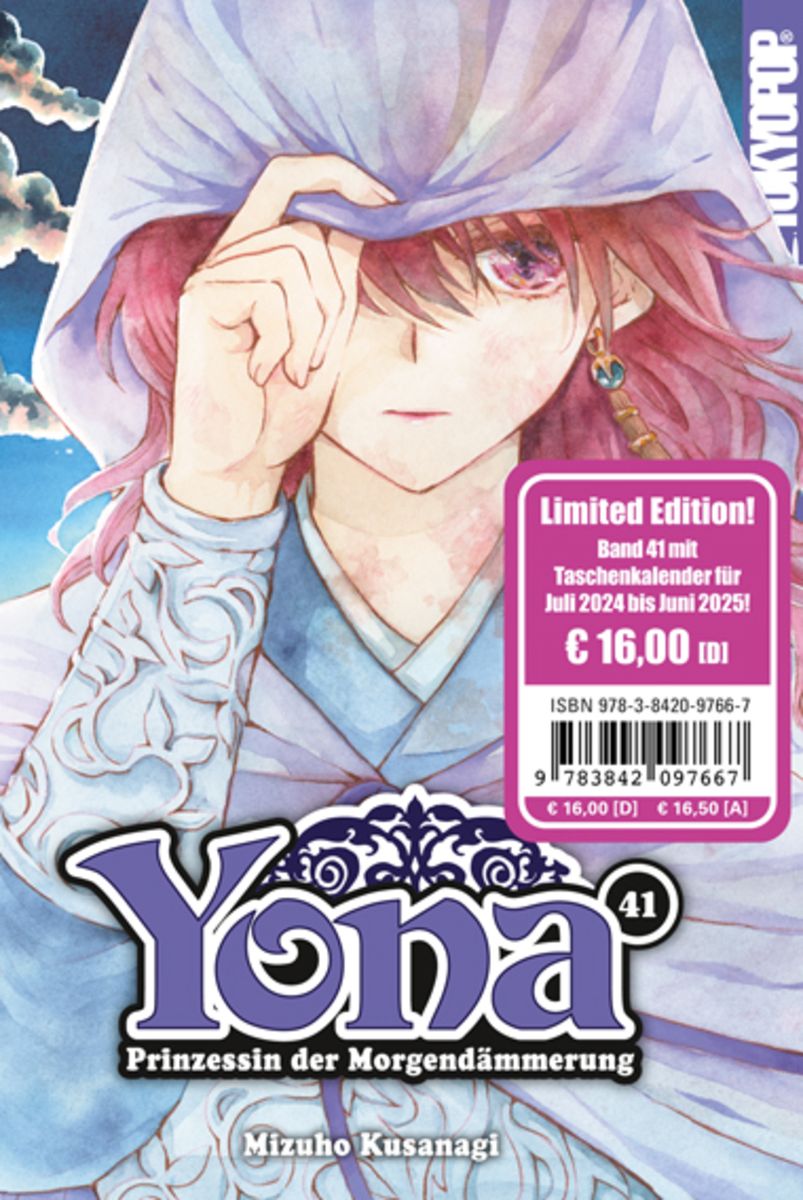 Yona Prinzessin der Morgendämmerung 41 Limited Edition von Mizuho