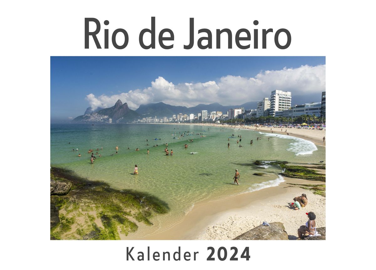 Rio De Janeiro Wandkalender Kalender Din A Quer Monatskalender