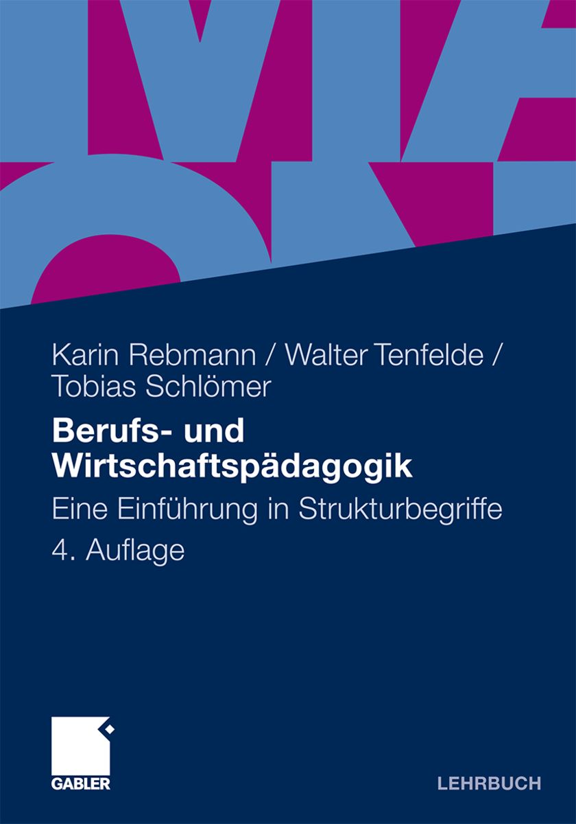 Berufs Und Wirtschaftsp Dagogik Von Karin Rebmann Buch