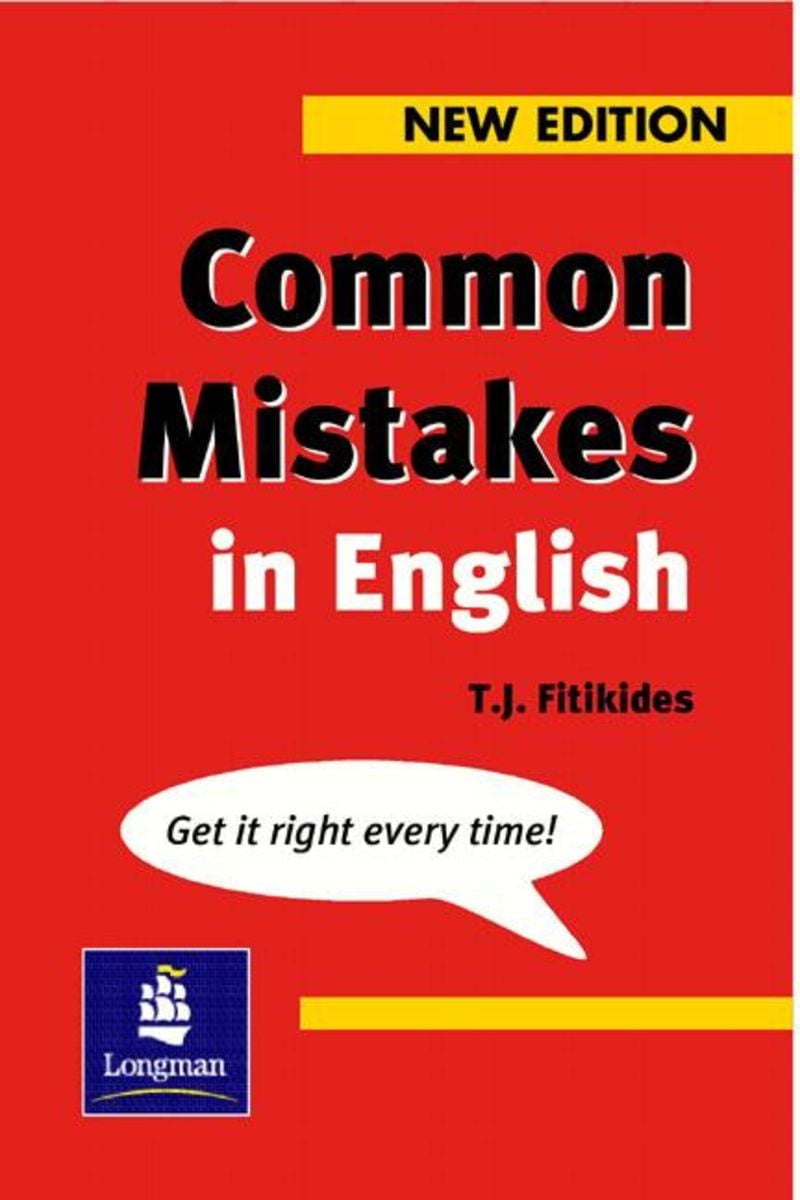 Common Mistakes In English New Edition Englisch Schulbuch 978