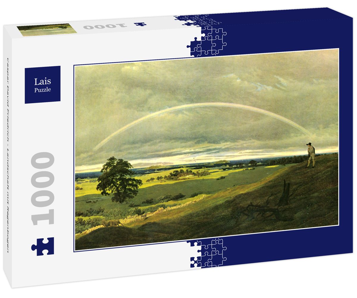 Lais Puzzle Caspar David Friedrich Landschaft Mit Regenbogen