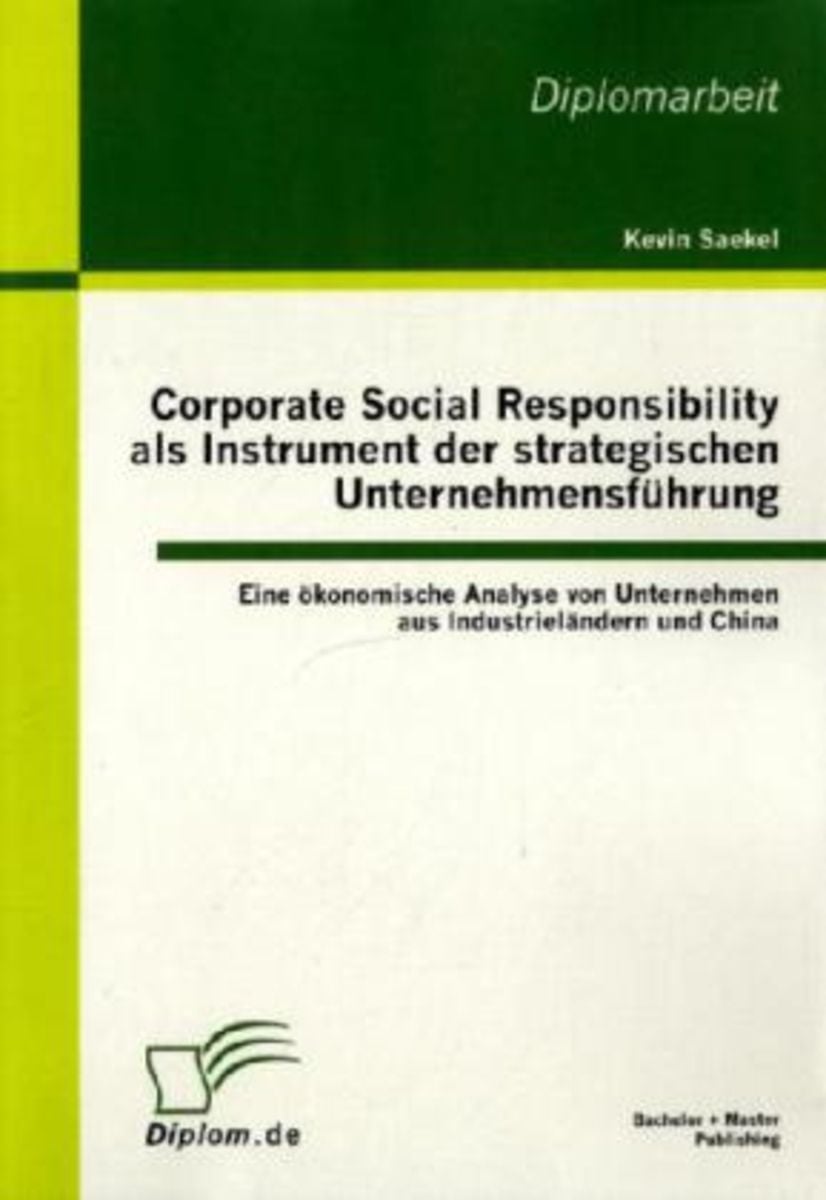 Corporate Social Responsibility Als Instrument Der Strategischen