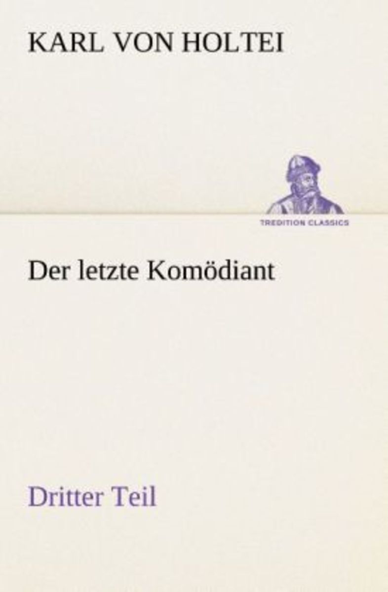 Der letzte Komödiant von Karl Holtei Buch 978 3 8495 3048 8